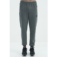 Tommy Life 84929 Haki Fermuar Cepli Bağcıklı Şardonlu Jogger Erkek Eşofman Altı