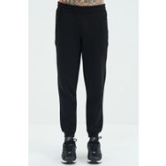 Tommy Life 84929 Siyah Fermuar Cepli Bağcıklı Şardonlu Jogger Erkek Eşofman Altı