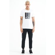 Tommy Life 84936 Lacivert Yan Basklılı Fermuar Cepli Bağcıklı Jogger Erkek Eşofman Altı