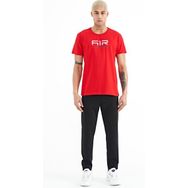 Tommy Life 84952 Siyah Bağcıklı Fermuar Cepli Jogger Erkek Eşofman Altı