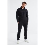Tommy Life 85193 Lacivert Dik Yaka Basic Erkek Polar Eşofman Takımı