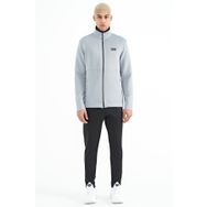 Tommy Life 85199 Bran Gri - Siyah Scuba Kumaş Erkek Eşofman Takım