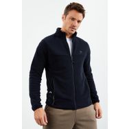 Tommy Life 87270 Lacivert Fermuarlı Slim Fit Dik Yaka Polar Erkek Sweatshirt