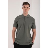 Tommy Life 87748 Çağla Erkek Basic Logolu Standart Kalıp Triko Polo Yaka T-Shirt
