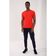 Tommy Life 87911 Fiesta Erkek Basic Kısa Kol Standart Kalıp O Yaka T-Shirt