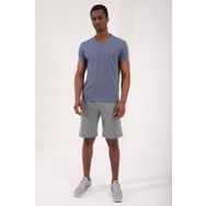 Tommy Life 87912 Basic Kısa Kol Standart Kalıp V Yaka Petrol Erkek T-shirt