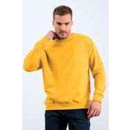 Tommy Life 88053 Hardal Erkek Basic O Yaka Rahat Form Sweatshirt