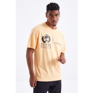 Tommy Life 88096 Minimal Baskılı O Yaka Kavun İçi Erkek Oversize T-Shirt