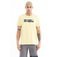 Tommy Life 88204 Sarı Baskılı Standart Kalıp O Yaka Erkek T-Shirt