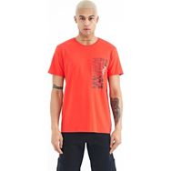 Tommy Life 88208 Fiesta Minimal Yazı Baskılı O Yaka Standart Kalıp Erkek T-Shirt