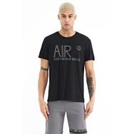 Tommy Life 88209 Siyah Yazı Baskılı O Yaka Standart Kalıp Erkek T-Shirt