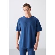 Tommy Life 88330 Parlament Pamuklu Kalın Yumuşak Dokulu Oversize Fit Baskılı Erkek T-Shirt