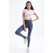 Tommy Life 94011 Yüksek Bel Toparlayıcı Slim Fit Dar Paça Orman Yeşili Kadın Tayt