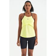 Tommy Life 97261 Limon Sırt Çarpraz Askı Detaylı Standart Kalıp Kadın Spor Atlet