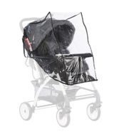 Tommybaby Beyaz Tek Ebat Unisex Fermuarlı Yağmurluk