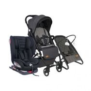 Tommybaby Opera 3'lü Set Kabin Bebek Arabası Oto Koltuk Anakucağı