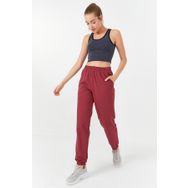 Tommylife 97162 Lacivert Melanj Kadın Basic Sıfır Kol Dar Kalıp U Yaka Crop Top Bluz