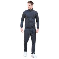 Tommylife Siyah 85072 Fermuarlı Erkek Eşofman Takımı