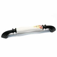 Tomurcuk Porselen 160 mm Siyah Desen Kulp