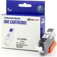 Tonermax Canon CLİ-526 BK Siyah Muadil Kartuş