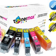 Tonermax Canon PGI-525 PGBK / CLİ-526 CMYK Muadil Kartuş Set