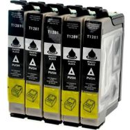 Tonermax Epson T1281 5'li Siyah Muadil Kartuş