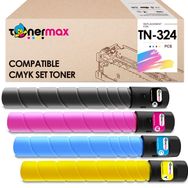 Tonermax Konica Minolta TN-324 / Bizhub C258 / C308 / C368 Set Muadil Toner