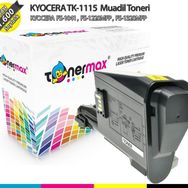 Tonermax Kyocera Mita TK-1115 / FS1041 / FS1020 / FS1320 Muadil Toneri
