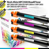 Tonermax MPC4500 Ricoh MPC3500 Muadil Toner Set