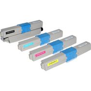 Tonermax Oki C301 / C321 / Mc342 Muadil Toner Set