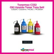 Tonermax Oki C332 / MC363 Uyumlu Toner Tozu Set