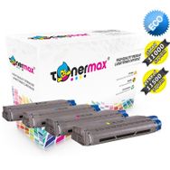 Tonermax Oki C712 Muadil Toner Set