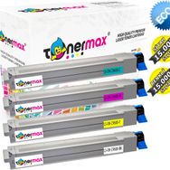 Tonermax OKI C9600 / C9650 / C9800 / C9850 Muadil Toner Set