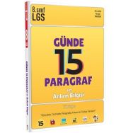 Tonguç Akademi 8.Sınıf LGS Günde 15 Paragraf ve Anlam Bilgisi Soru Bankası