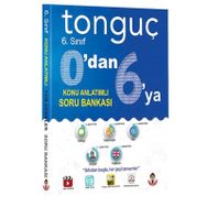Tonguç Akademi Yayınları 6. Sınıf 0'dan 6'ya Sözel Konu Anlatımlı Soru Bankası