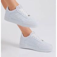 Tonny Black Bej Yanı Çizgili Bağcıklı Rahat Kalıp Unisex Beyaz Sneaker