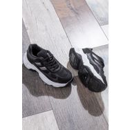 Tonny Black TB246 Beyaz Siyah Kadın Spor Ayakkabı