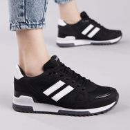 Tonny Black TB282-0_295 Siyah Beyaz Unısex Spor Ayakkabı