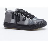 Tonny Black TB998 Siyah Yeşil Çocuk Spor Ayakkabı