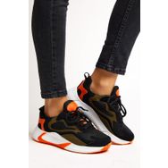 Tonny Black V2901-0_323 Siyah Turuncu Unisex Spor Ayakkabı