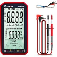 Tooltop ET8134 Taşınabilir Yurt Dışından Kırmızı 4.7 Inç LCD Ekran Multimetre