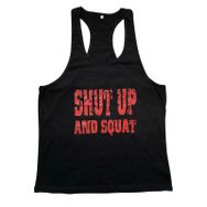 Top Glory 5012 Fitness Gym Tank Top Siyah Erkek Atlet