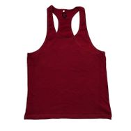 Top Glory 5028 Fitness GYM Tank Top Bordo Kırmızı Erkek Atlet