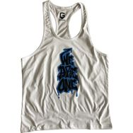 Top Glory 5057 Fitness GYM Tank Top Gri Erkek Atlet