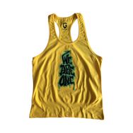 Top Glory 5058 Fitness GYM Tank Top Sarı Erkek Atlet