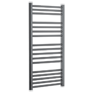 Toprak Havlupan 50x70 cm 10 Borulu Siyah Renk Havlupan Radyatör