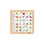 Toptoys CS-7022 Resimdekileri Bul - Yiyecekler Ahşap Puzzle