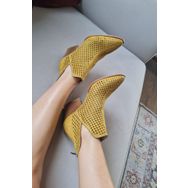 Topukla 019 1015 Sarı Yazlık Kadın Bot
