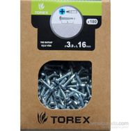 Torex DIN 7504N 3.9x16 mm 180li Matkap Uçlu YSB Vida