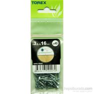 Torex DIN 7505 3.5x16 mm 40lı Sunta Vidası